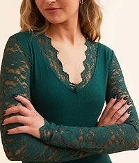 Floral Lace Top