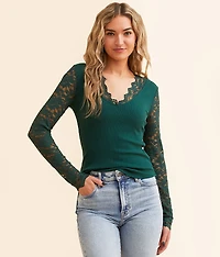 Floral Lace Top