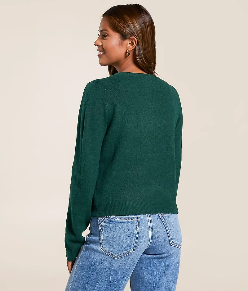 Marled Cardigan Sweater