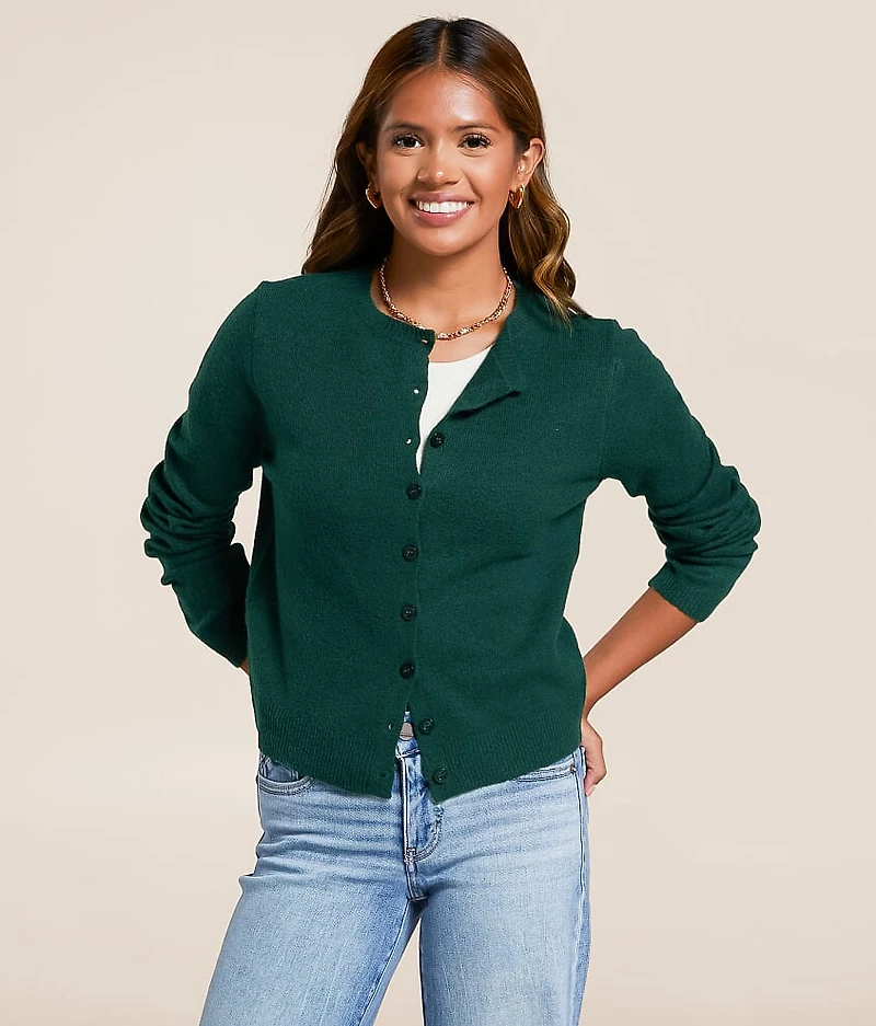 Marled Cardigan Sweater