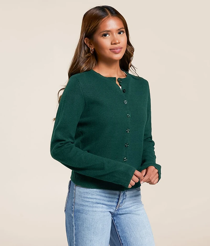 Marled Cardigan Sweater