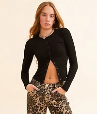 Snap Down Cropped Top