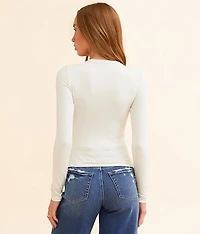 Snap Down Cropped Top