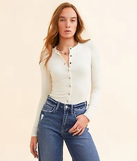 Snap Down Cropped Top