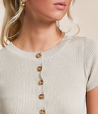 Ribbed Knit Top