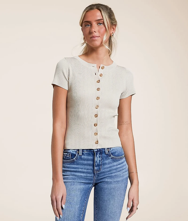 Ribbed Knit Top