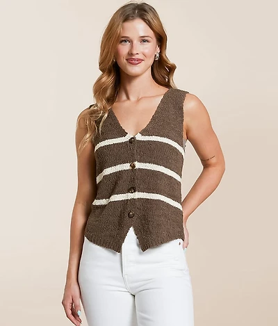 Striped Sweater Vest