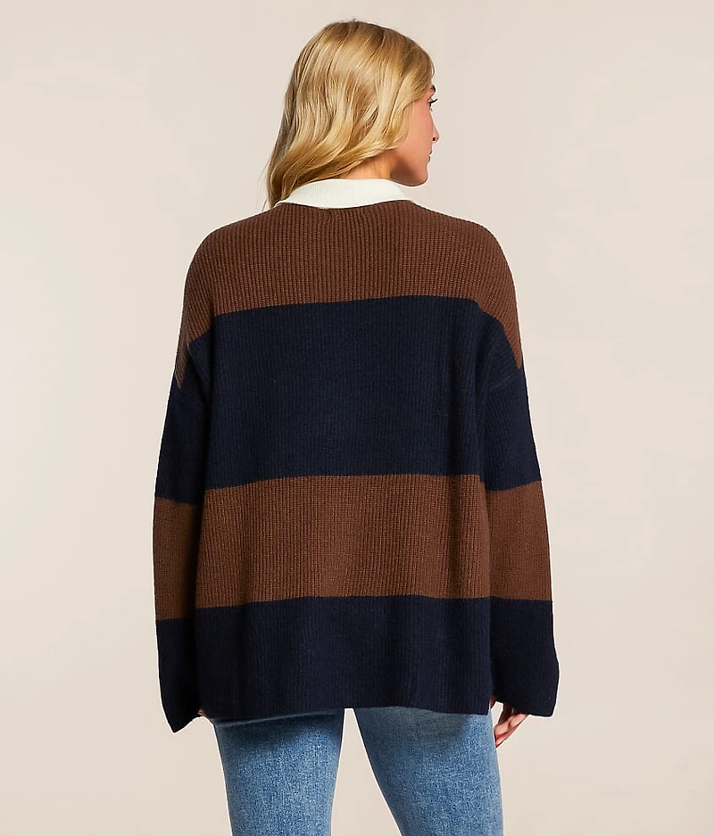 Collared Henley Sweater