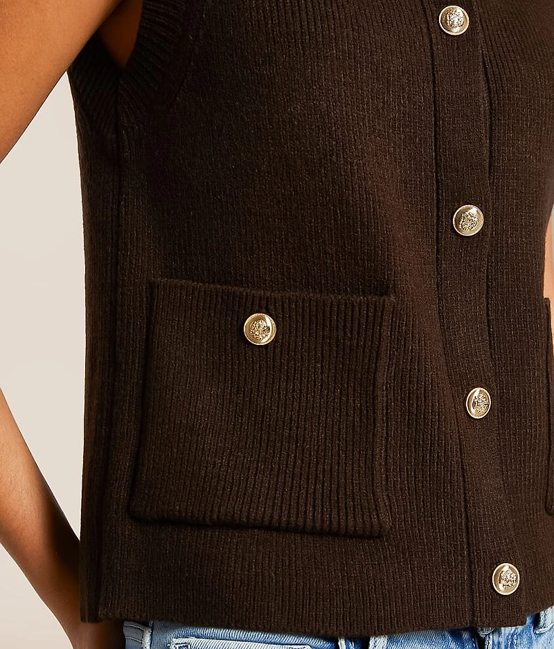 Knit Sweater Vest