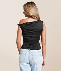Twisted Off The Shoulder Top