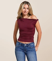 Twisted Off The Shoulder Top