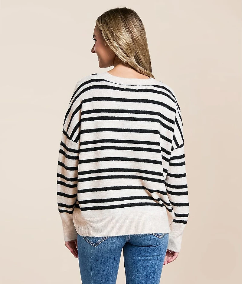 Brushed Knit Sweater