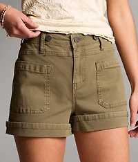 Billie Stretch Cuffed Short