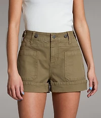 Billie Stretch Cuffed Short