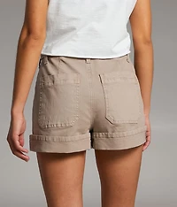 Billie Stretch Cuffed Short