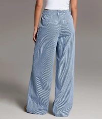 Billie Striped Wide Leg Stretch Pant