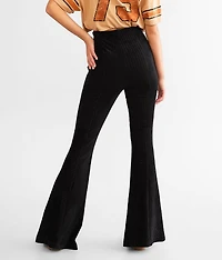 High Rise Split Flare Pant