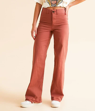 High Rise Wide Leg Pant