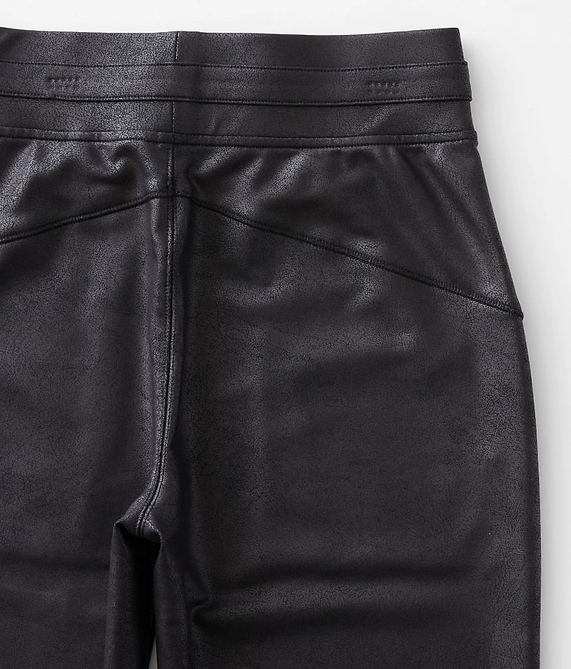 Girls - Faux Leather Joggers
