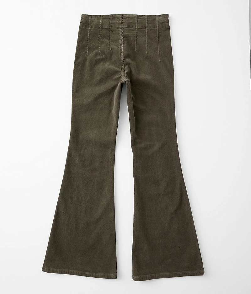 Girls - Corduroy High Rise Flare Pant