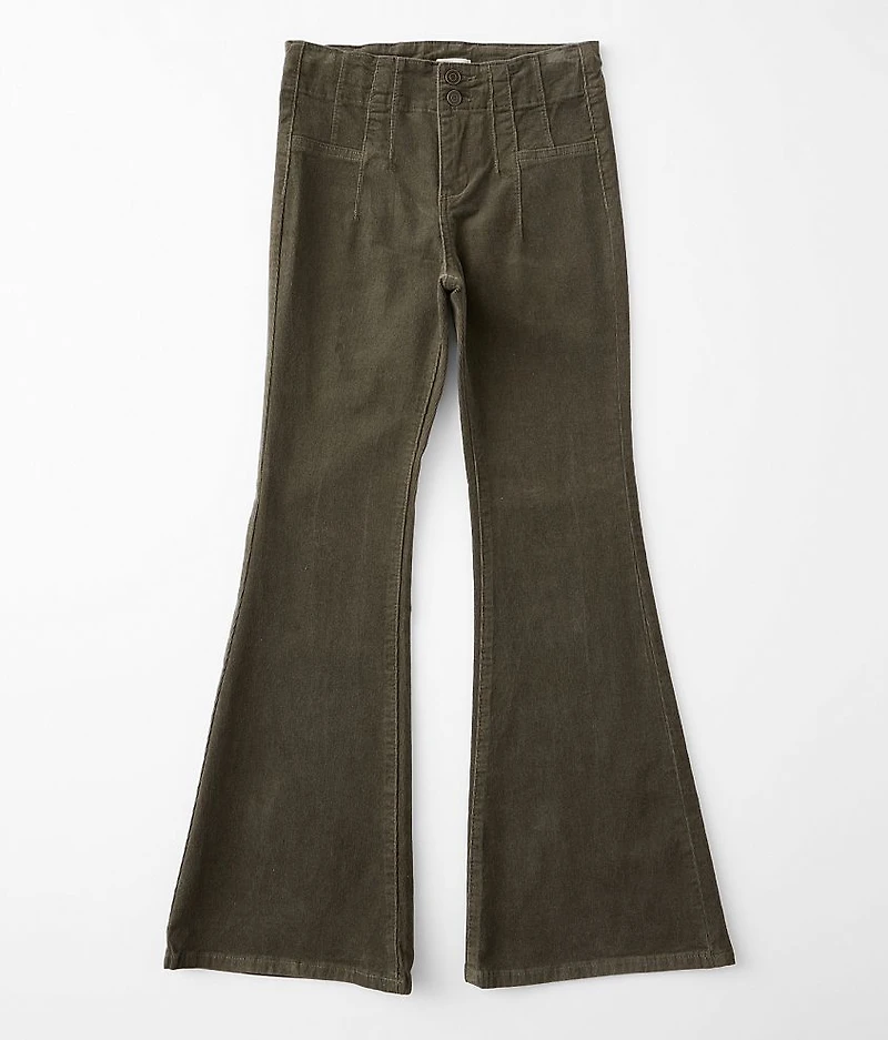 Girls - Corduroy High Rise Flare Pant
