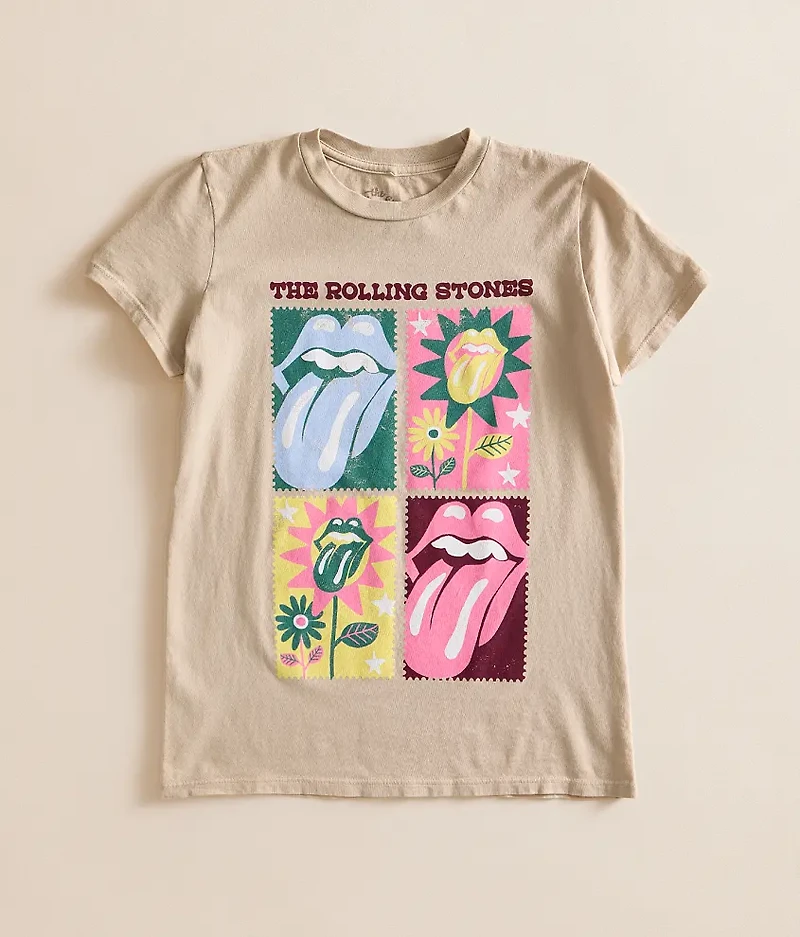Girls - The Rolling Stones Stamps Band T-Shirt