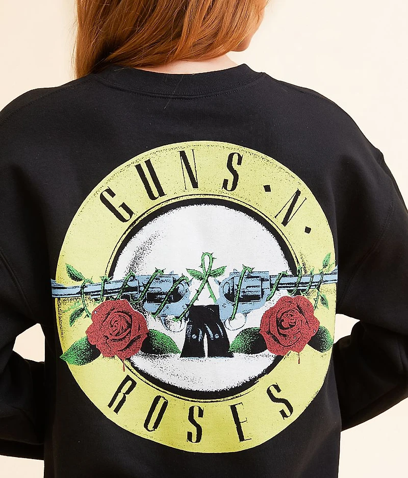 Guns N' Roses Oversized Band Pullover
