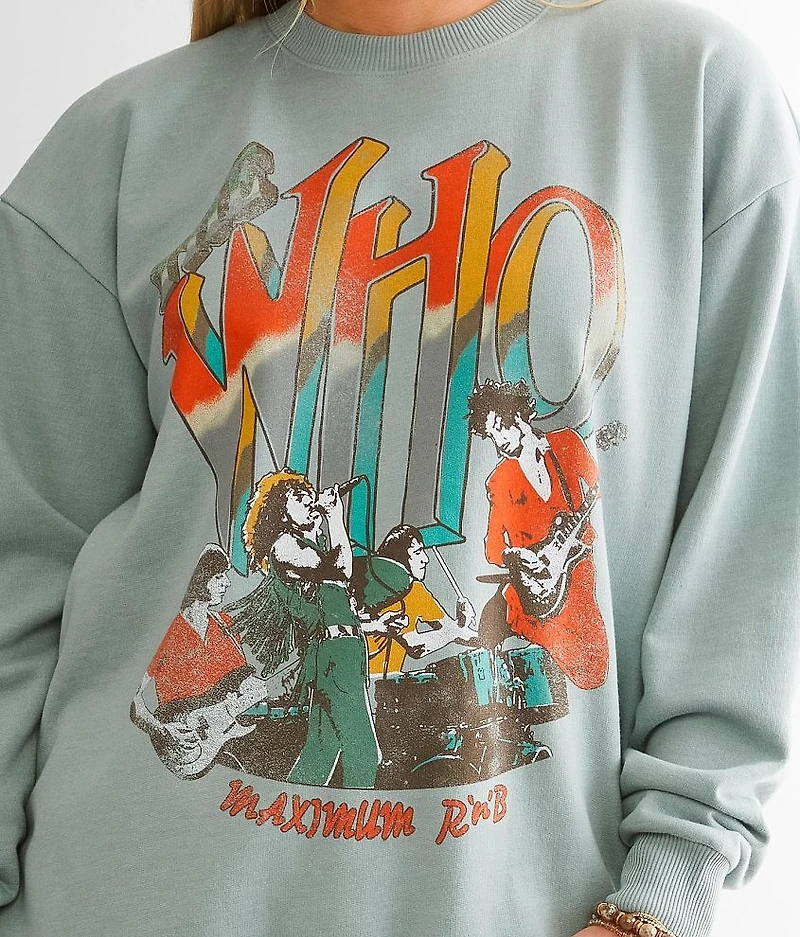 The Who Band Washed Pullover