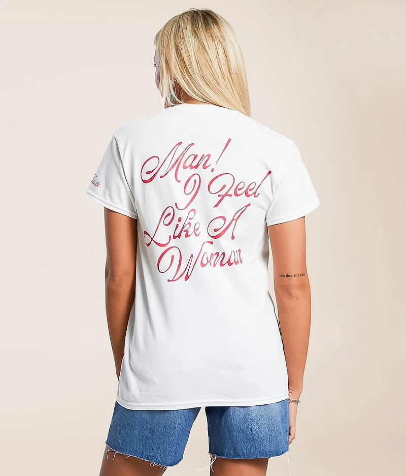Shania Twain Feel Like A Woman Band T-Shirt