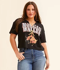 Morgan Wallen Cowgirl Cropped Band T-Shirt