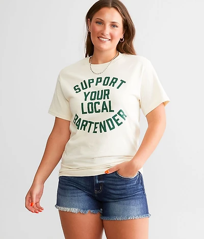 Support Your Local Bartender T-Shirt