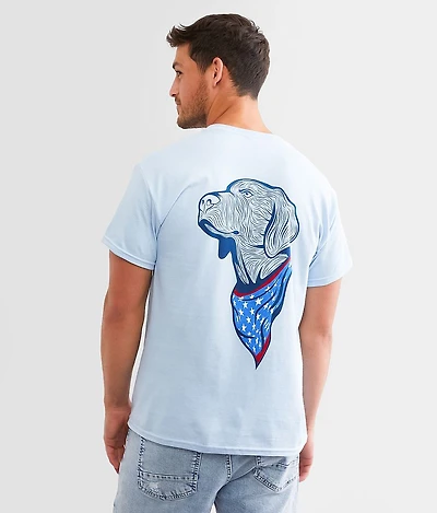 Busch Light® Patriotic Dog T-Shirt