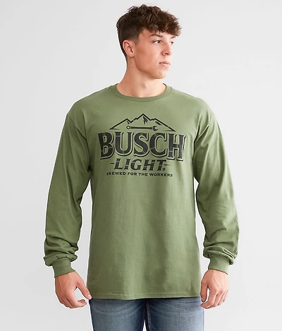 Busch Light Blue Collar T-Shirt