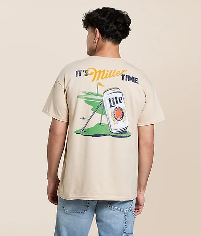 Miller Lite Golf Stand T-Shirt