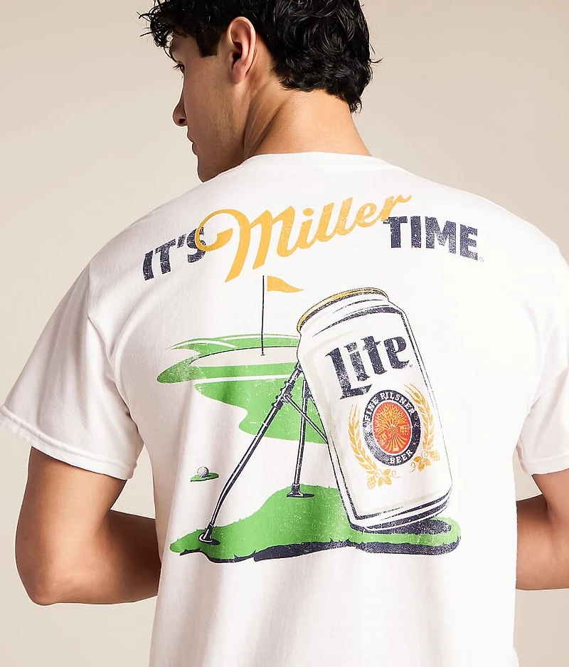 Miller Lite Golf Stand T-Shirt