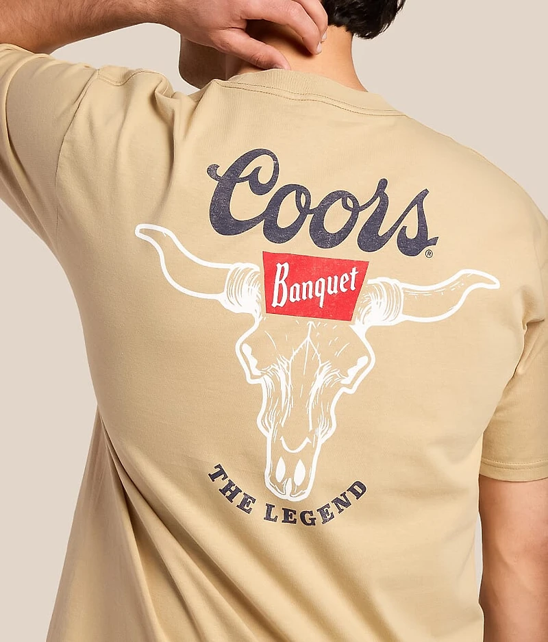 Coors Banquet Overlay Bull T-Shirt