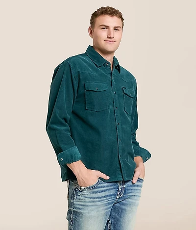 New West Corduroy Flannel Shirt