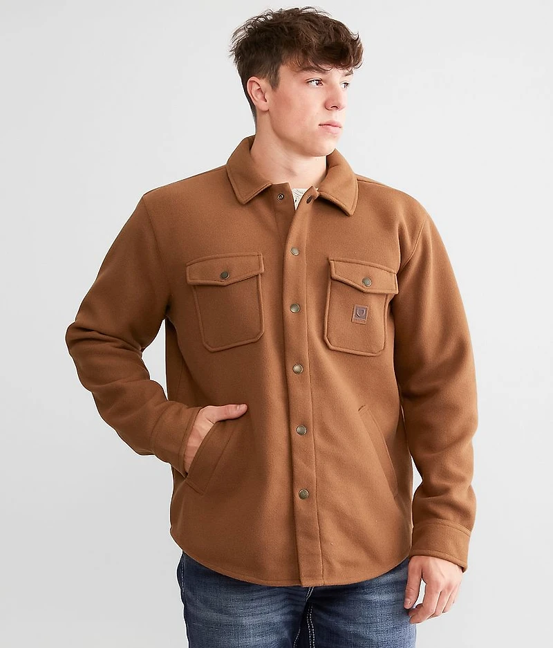 Durham Felt Stretch Shacket