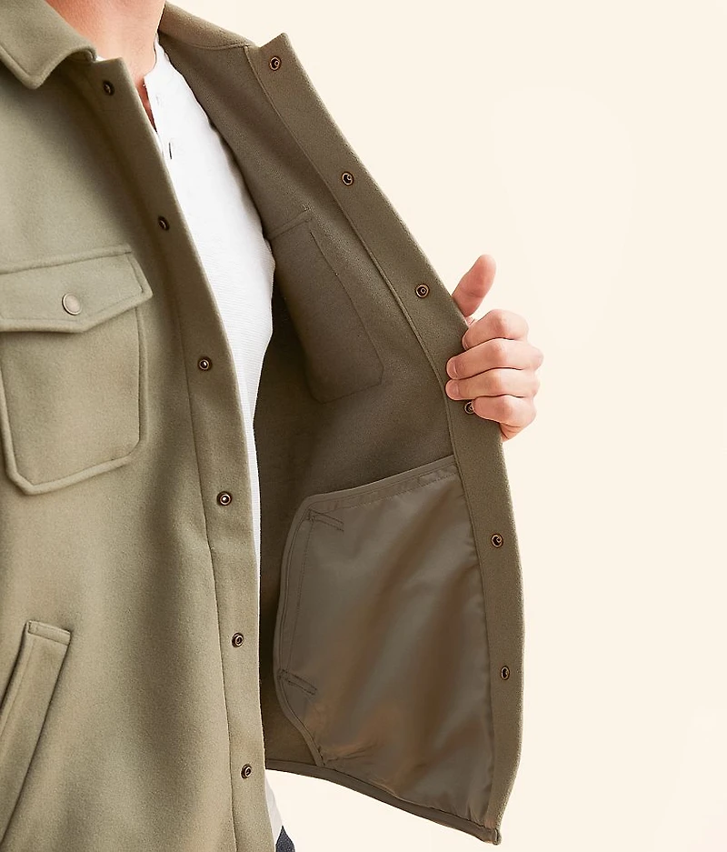 Durham Felt Stretch Shacket