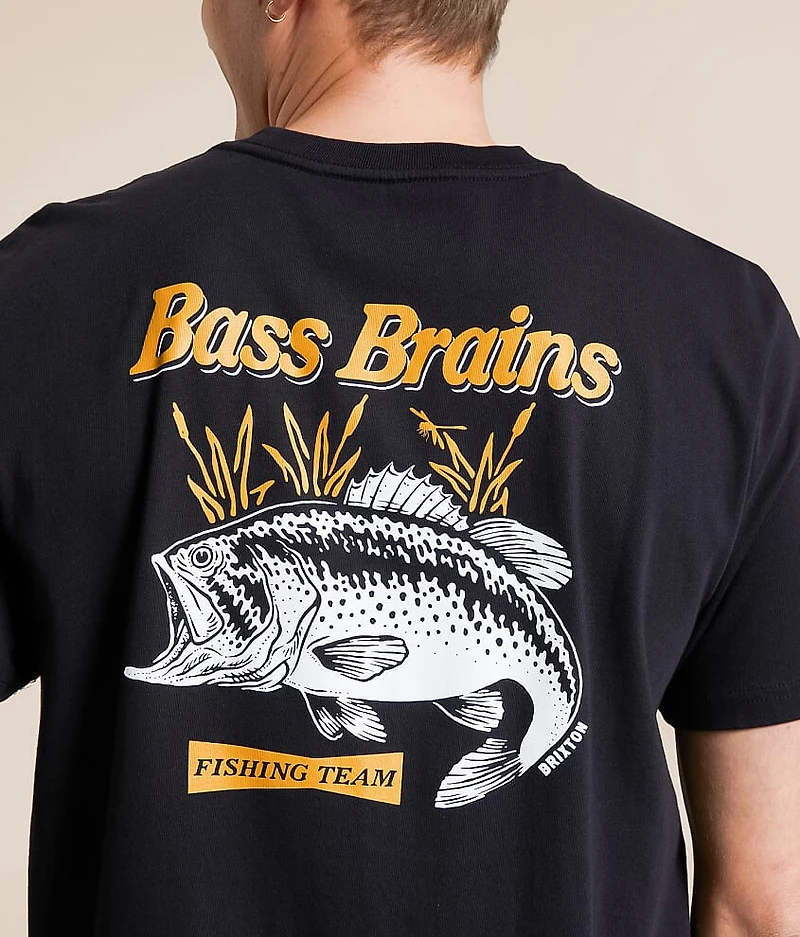 Bass Brains Fishing Team T-Shirt