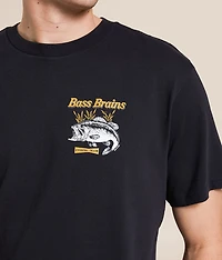 Bass Brains Fishing Team T-Shirt