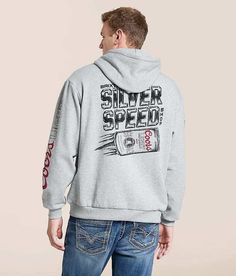 Coors Light Silver Speed Hooded Sweatshirt