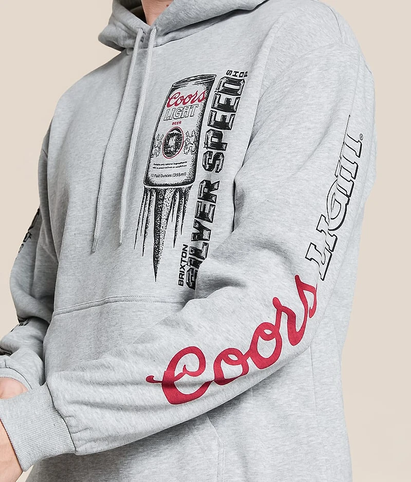 Coors Light Silver Speed Hooded Sweatshirt