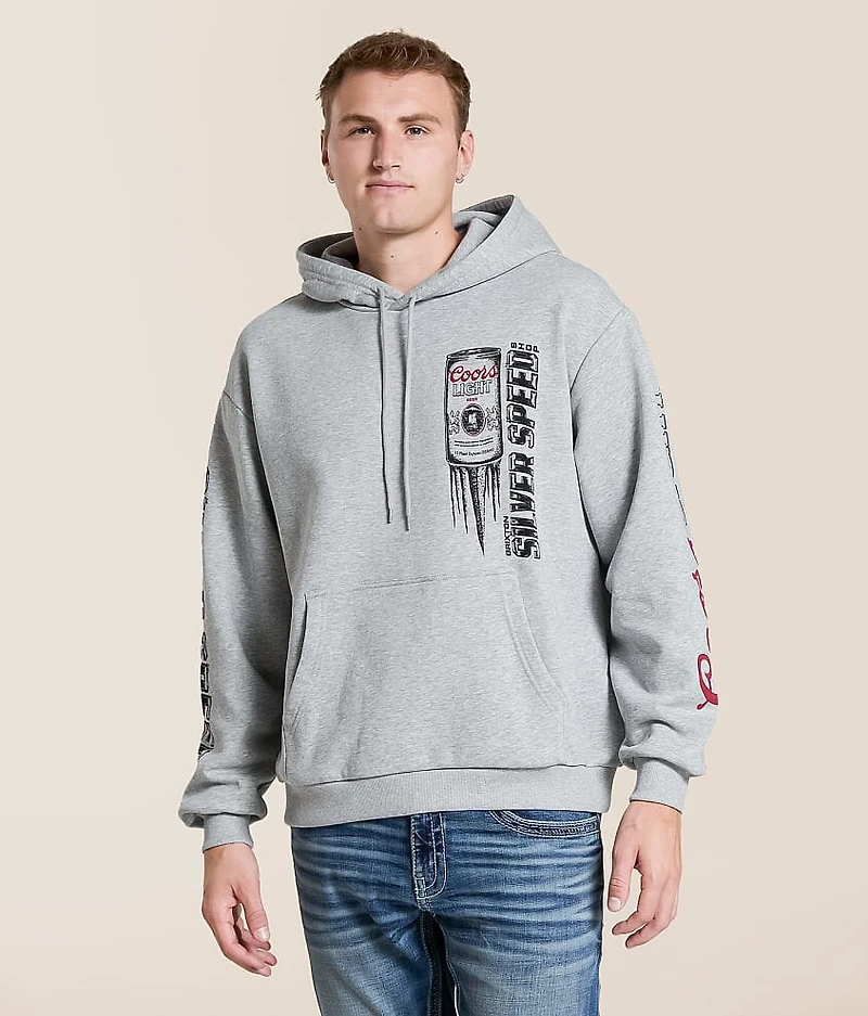 Coors Light Silver Speed Hooded Sweatshirt