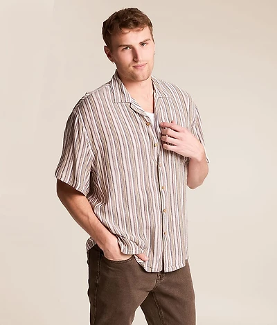 Bunker Twisted Striped Shirt