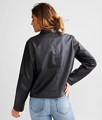Survey Vegan Leather Jacket