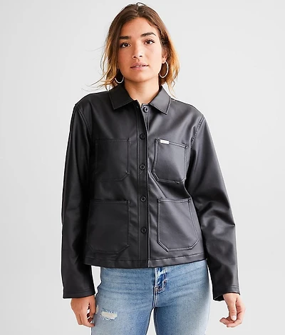 Survey Vegan Leather Jacket