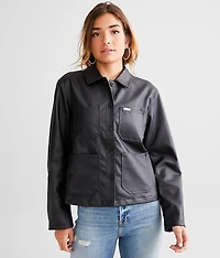 Survey Vegan Leather Jacket