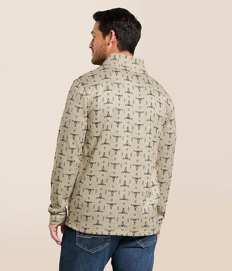 Western Quarter Snap Pullover