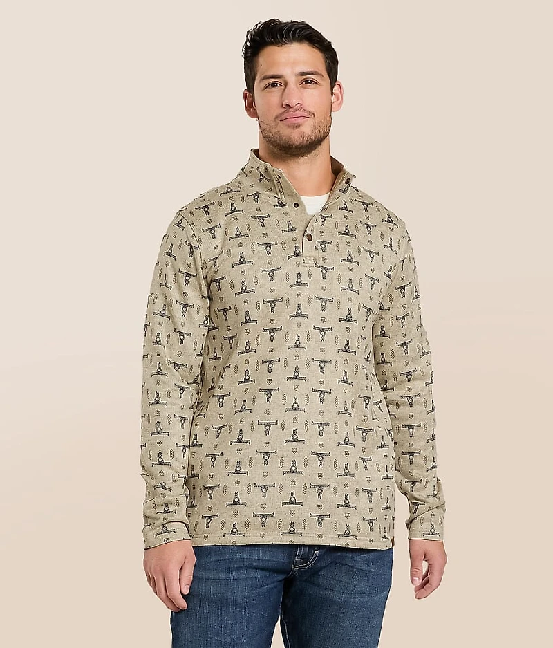 Western Quarter Snap Pullover